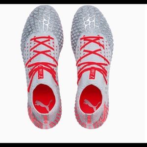 PUMA Kids Future 4.1 Netfit FG/AG Soccer Cleats